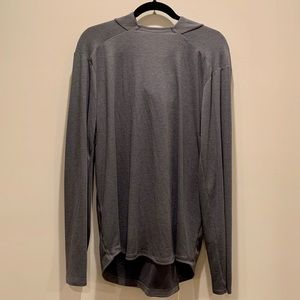 lululemon men’s large green pullover hoodie